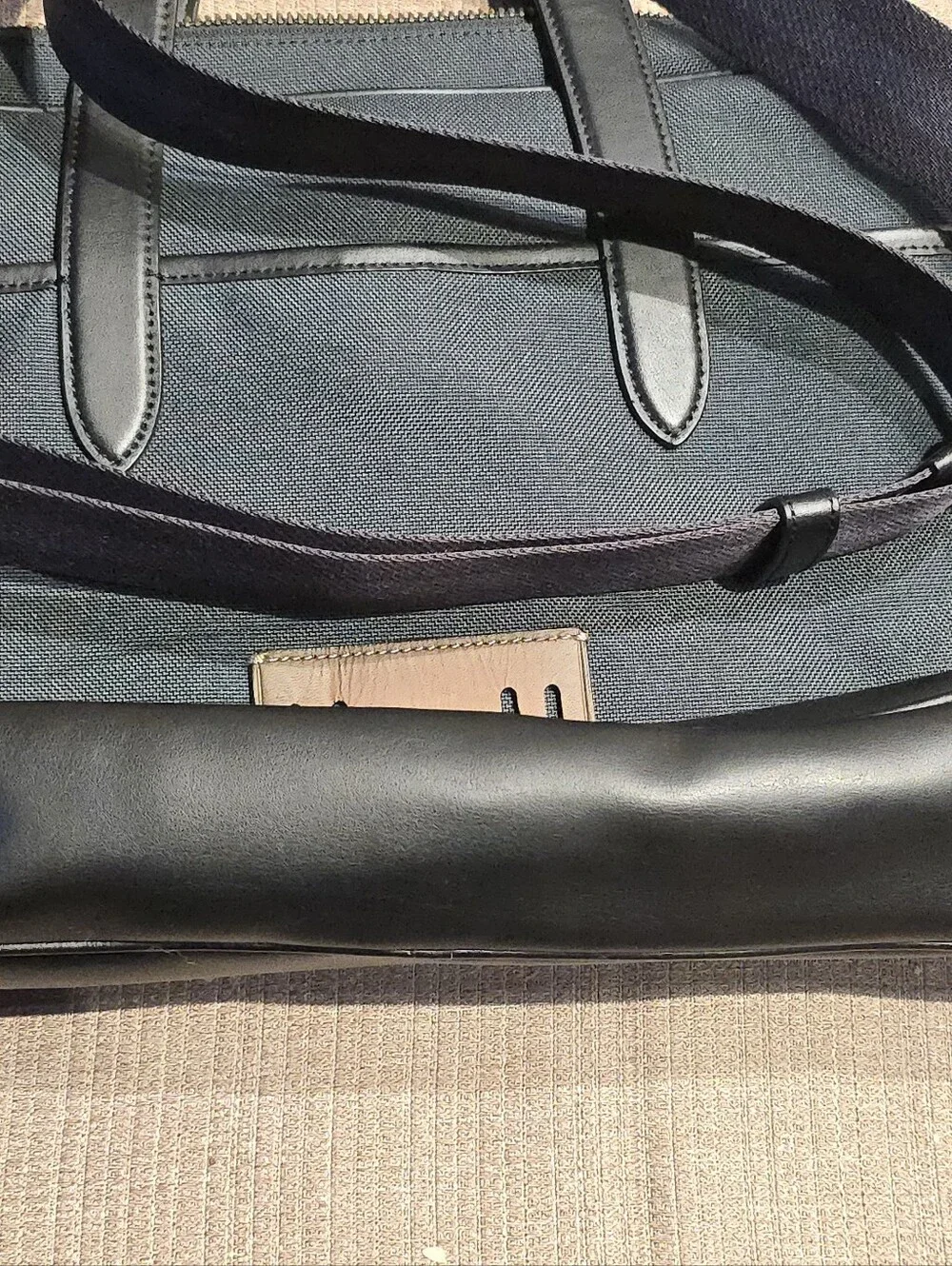 COACH Hamilton Portfolio Bag Briefcase F31277 Dark Green Canvas NWOT